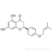 2,3-Dihydro-2α-[4-[(3-methyl-2-butenyl)oxy]phenyl]-5,7-dihydroxy-4H-1-benzopyran-4-one CAS 14117-54-5